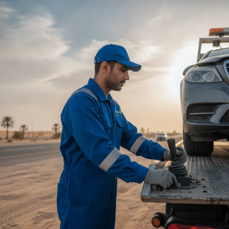 Car Towing service in Musaffah